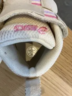 【値引き交渉可能です！】ベビーシューズ 12.0cm ホワイト/ピンク