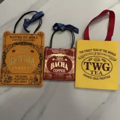 【美品】Bacha coffeeとTWGの紙袋セット