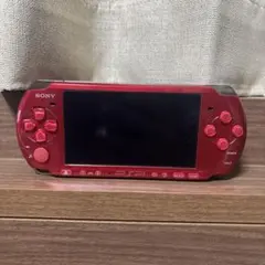 SONY PSP-3000 レッド 本体 ジャンク品