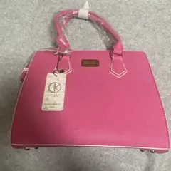 D.KELLY 未使用 ピンク ショルダーバッグ 斜めがけ 2way 手提げ