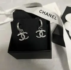 【超希少】CHANEL フープピアス