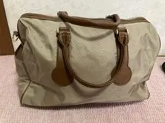 美品 昭和レトロ ピエールカルダン 中型ボストンバッグ