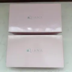 【2個セット】DIANA ダイアナ 空箱 靴箱 シューズボックス ピンク