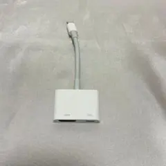 純正 Apple Lightning-Digital AVアダプタ A1438