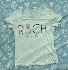 CECIL McBEE Tシャツ 半袖 レディース ライトグリーン　Mサイズ