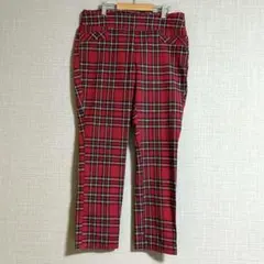 ☆美品☆ミエコウエサコ 吸水速乾チェック柄レギンスパンツ - メルカリ