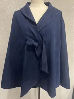 慈雨　ベージュ アシンメトリー ジャケット 慈雨 ベージュ アシンメトリー ジャケット - メルカリ