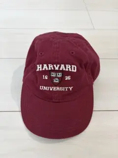 ハーバード大学 キャップ バーガンディ　ベビーキッズ用