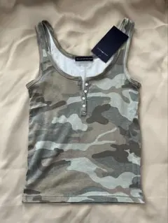 Brandy Melville kamo 迷彩カモフラ柄タンクトップ - メルカリ