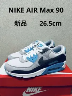 Nike Air Max 90 グレー/ブラック/ブルー/ホワイト