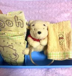 【新品未使用】プーさん タオルセット ボックス付き