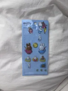 ミッフィー　ボンボンドロップシール