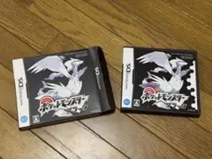 196 ポケットモンスター ブラック 空箱と取扱説明書のみブラック2も付けます