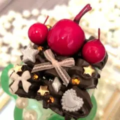 小物入れ ミニサイズ ホイップデコ チョコ チェリー