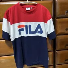 FILA 半袖Tシャツ レッド/ホワイト/ネイビー