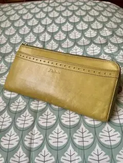 美品　Dakota　長財布　イエローのサムネイル