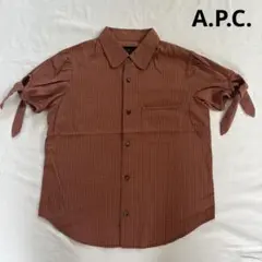 A.P.C. アーペーセー　チェック　シャツ　36 半袖のサムネイル