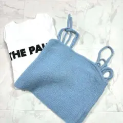 THE PAUSE ウィムガゼット ループニットキャミソール レイヤードのサムネイル