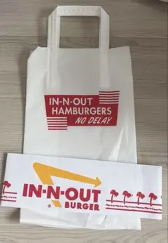 【早い者勝ち】IN-N-OUT BURGER ハット、バッグセット