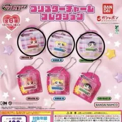 パワパフ ブリスターチャームコレクション 3点セット カプセルトイ ガチャ