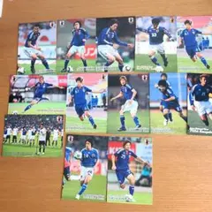 Jリーグチップス日本代表 サッカー カードセット