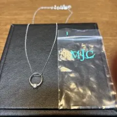 MJC シルバー リング型ペンダントネックレス
