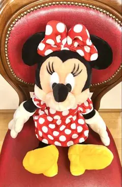 【美品】ミニーマウス ぬいぐるみ