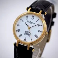 670 稼働 バーバリー 時計 メンズ 11300G メンズ ホワイトローマン 