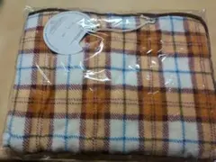 ポリエステル チェック柄 ブランケット