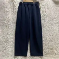 美品　UNIQLO：C スウェットワイドパンツ 2026SS ネイビー　Sサイズ