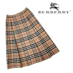 ★美品★ バーバリーズ ノバチェック プリーツスカート