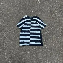 00s ZUCCA Tシャツ ボーダー クレイジーパターン Y2K メンズのサムネイル