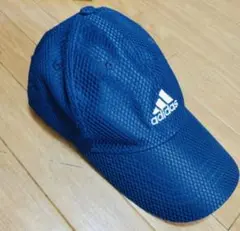 adidas ネイビー メッシュキャップ 57-60cm