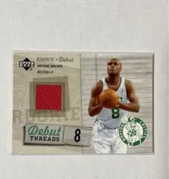 Antoine walker RC ジャージルーキーカード2枚セット