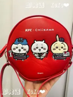 即発送‼️ ちいかわ 海外限定 KFC コラボ PU ショルダーバッグ 痛バッグ