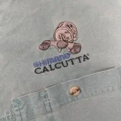 90sSHIMANO CALCUTTA刺繍 フィッシングシャツ 半袖 XLのサムネイル