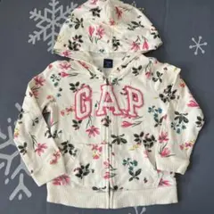 GAP フラワープリント パーカー 4歳用