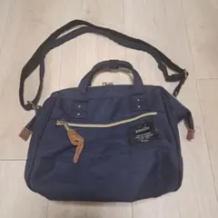 anello ネイビー 2WAYショルダーバッグ