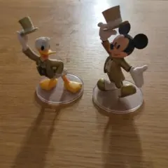 ミッキー・ドナルド タキシード フィギュアセット