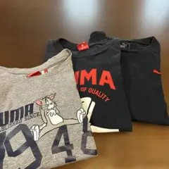 PUMA プーマ キッズ Tシャツ 3枚セット まとめ売り