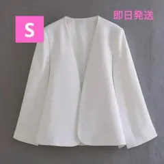 2026年最新】zara ケープ ジャケットの人気アイテム - メルカリ