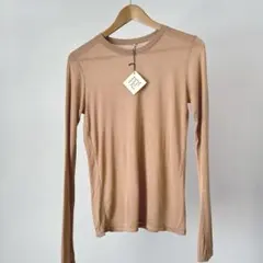 baserangebamboo tee long sleeve チョコレート　M baserangebamboo tee long sleeve チョコレート M - メルカリ