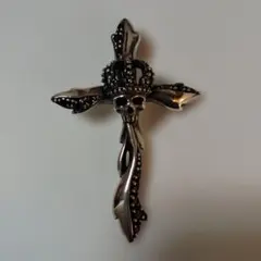 silver925 cross ONYX PIERCE ピアス y2k ギャル男 - メルカリ