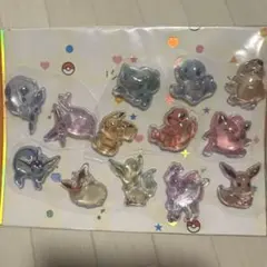 ポケモン韓国3D クリスタルボンボンドロップシール おすそ分け