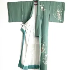 訳あり　付下げ　正絹　袷　used