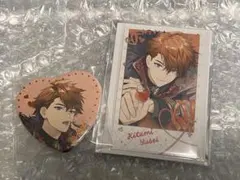 にじさんじ 北見遊征 缶バッジ チェキ風カード