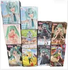 初音ミク　プライズ　フィギュア　まとめ売り　10点