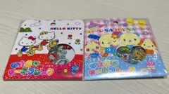 新品　サンリオ　おはじきシールフレーク　セット売り　ウサハナ　ハローキティ