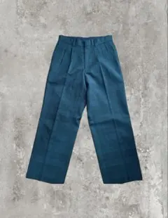 チェックパンツ　スラックスパンツ 古着