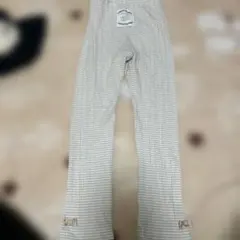 Petit ange チェック柄スパッツ アイボリー